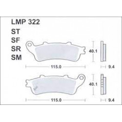 LMP 322 tárcsafékbetét