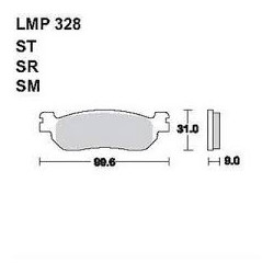 lmp 328 tárcsafékbetét