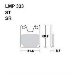 LMP 333 tárcsafékbetét