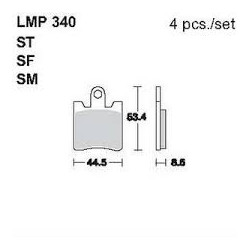 LMP 340 tárcsafékbetét
