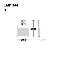 LMP 344 tárcsafékbetét