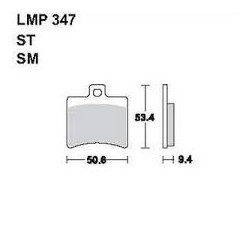 LMP 347 tárcsafékbetét