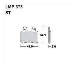 LMP 373 tárcsafékbetét