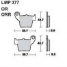 LMP 377 tárcsafékbetét