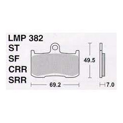 LMP 382 tárcsafékbetét