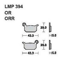 LMP 394 tárcsafékbetét