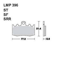 LMP 396 tárcsafékbetét