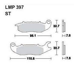 LMP 397 tárcsafékbetét