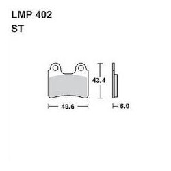 LMP 402 tárcsafékbetét