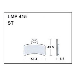 LMP 415 tárcsafékbetét