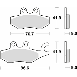 LMP 418 tárcsafékbetét