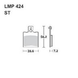 LMP 424 tárcsafékbetét