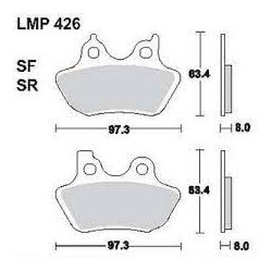 LMP 426 tárcsafékbetét