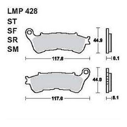 LMP 428 TÁRCSAFÉKBETÉT