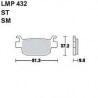 LMP 432 tárcsafékbetét