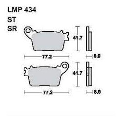 LMP 434 tárcsafékbetét