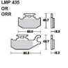 LMP 435 tárcsafékbetét