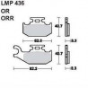 LMP 436 tárcsafékbetét