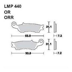 LMP 440 tárcsafékbetét