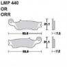 LMP 440 tárcsafékbetét