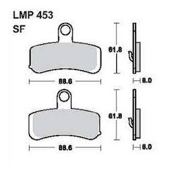 lmp 453 tárcsafékbetét