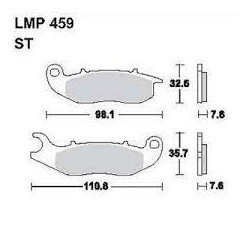 LMP 459 tárcsafékbetét