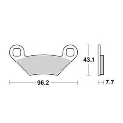 LMP 499 tárcsafékbetét