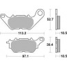 LMP 532 tárcsafékbetét