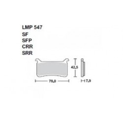 LMP 547 tárcsafékbetét