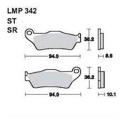 LMP 342 tárcsafékbetét