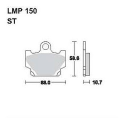 LMP 150 tárcsafékbetét
